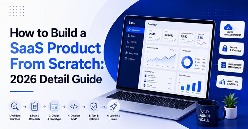 How to Build a SaaS Product from Scratch 2026