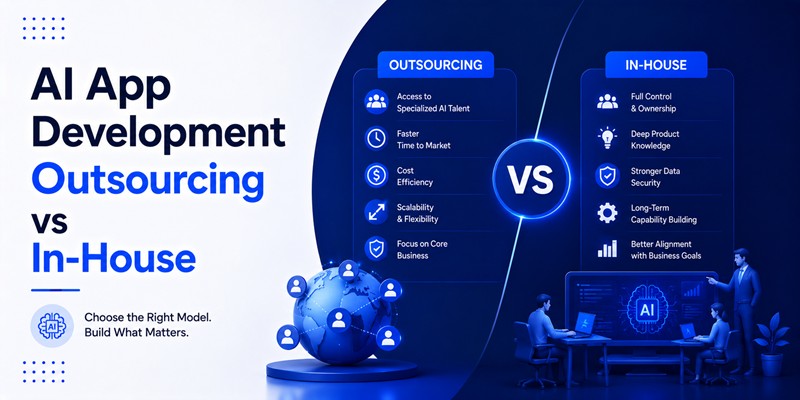AI App Development Outsourcing vs In-House in 2026