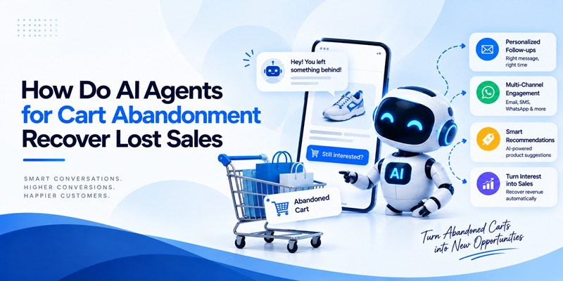 How DO AI Agents for Cart Abandonment Recover Lost Sales